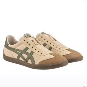 Onitsuka Tiger Tokuten Lifestyle SHOES in tan/brown & green. Size 11 men’s. New!